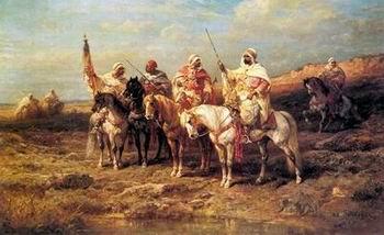 unknow artist Arab or Arabic people and life. Orientalism oil paintings  355